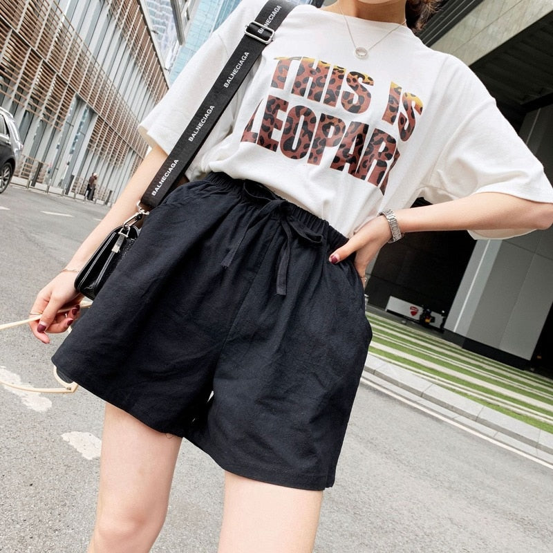 Cotton Shorts Women's Sports