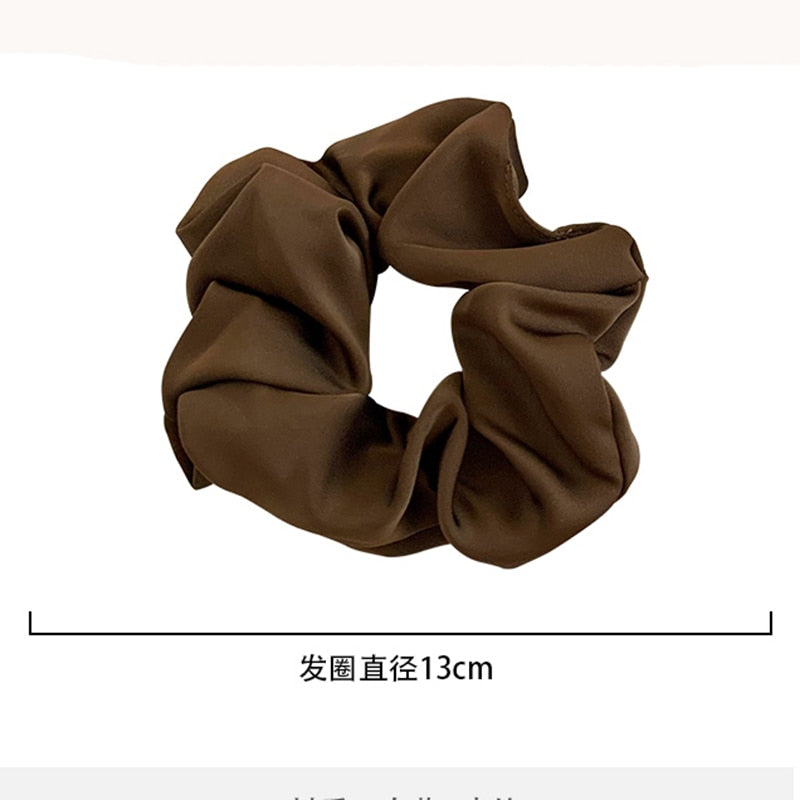 Newest Korean Woman Silk Elastics Hair Band