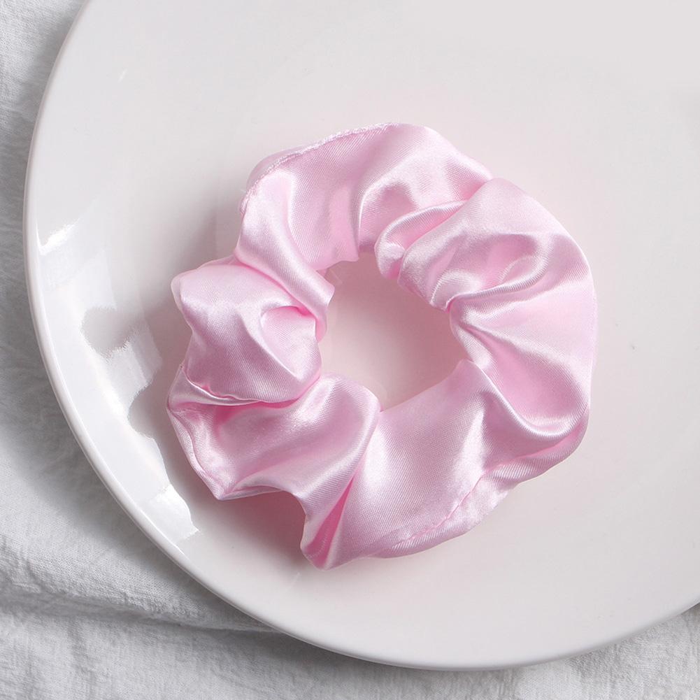Women Silk Scrunchie Elastic Multicolor Hair Band
