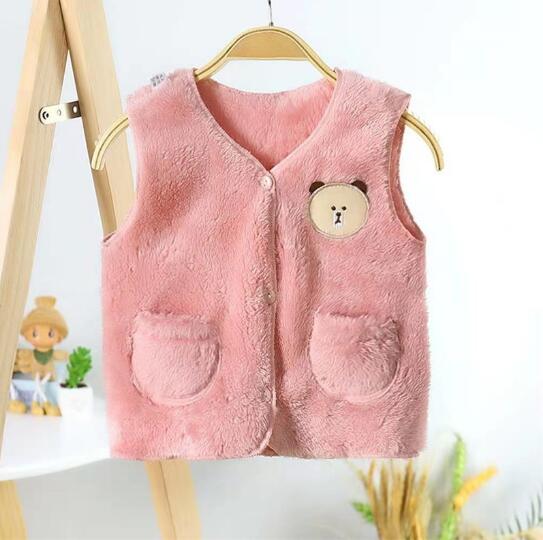 Autumn Winter New Boys Girls Sleeveless Vest