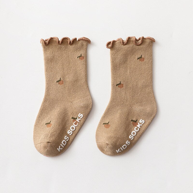 3 Pairs/lot Children's Socks Anti Slip