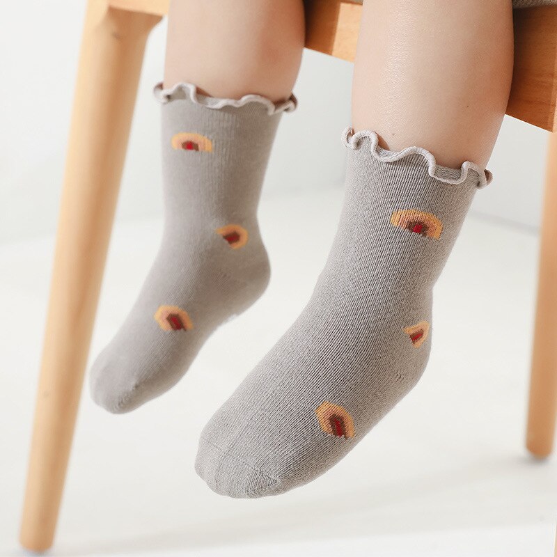 3 Pairs/lot Children's Socks Anti Slip
