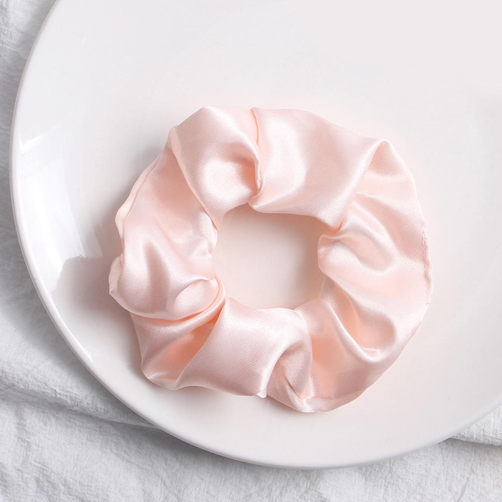 Women Silk Scrunchie Elastic Multicolor Hair Band