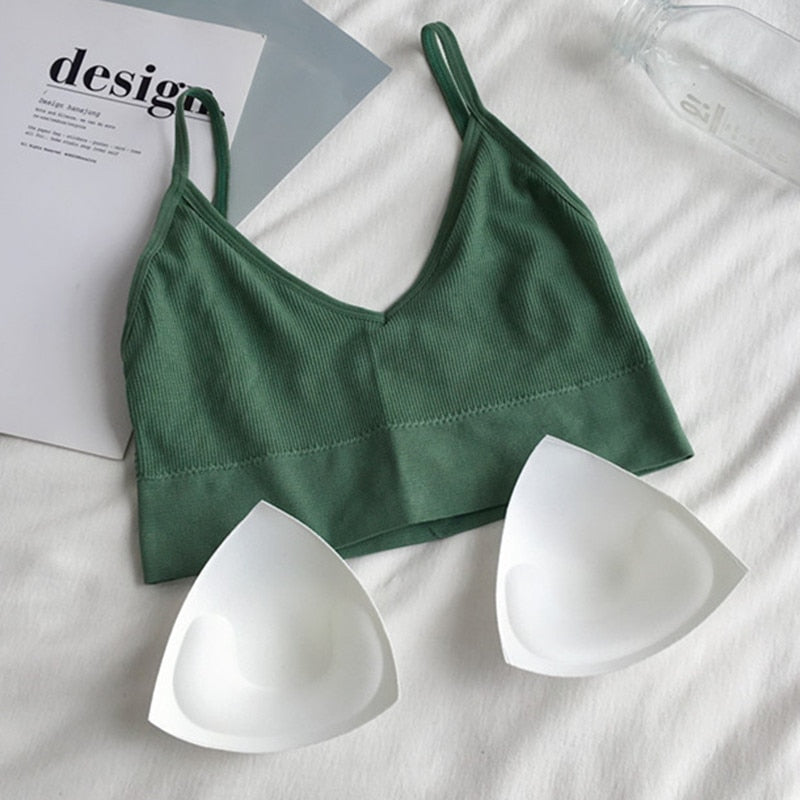 Women Crop Tops Bra