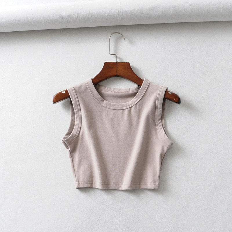 Summer vintage white crop tops