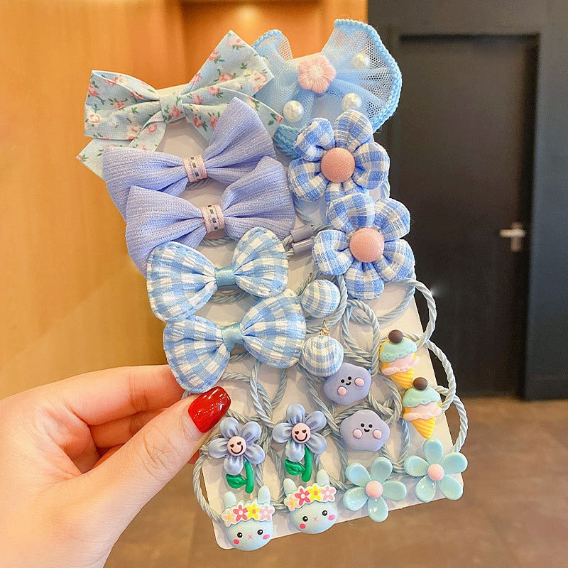 4/10/20 Pcs/Set New Baby Girl Cute Hair Bands