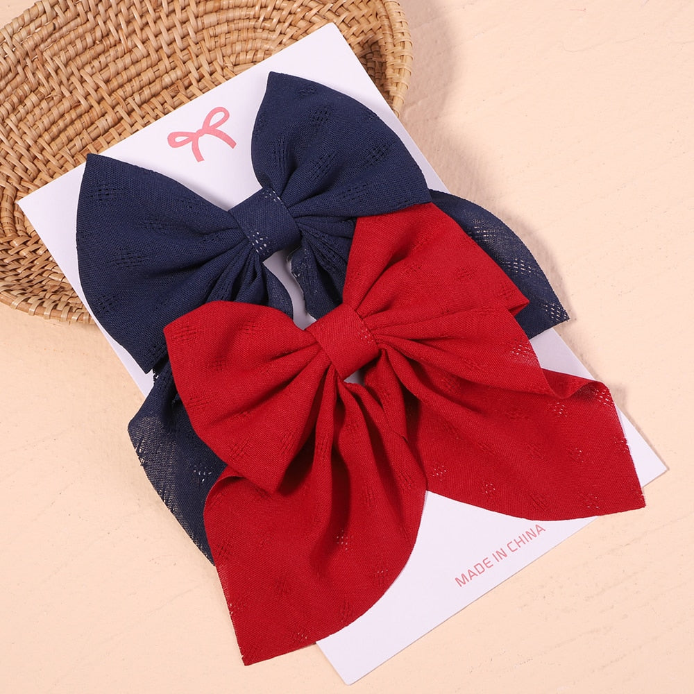 2Pcs/set Women Girls Sweet  Hair Clips