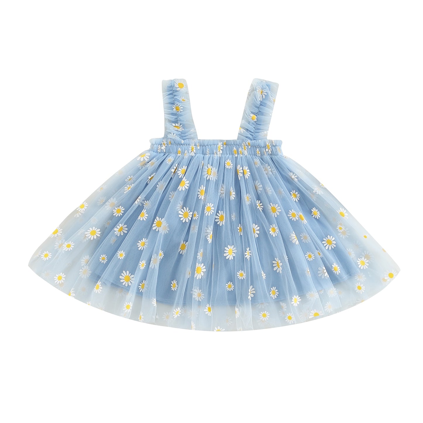 Summer Toddler Kid Baby Girls Dress Daisy