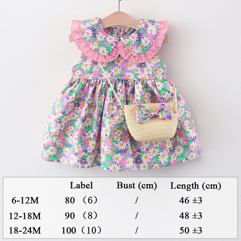 Summer Clothes Baby Girl Beach Dresses Casual