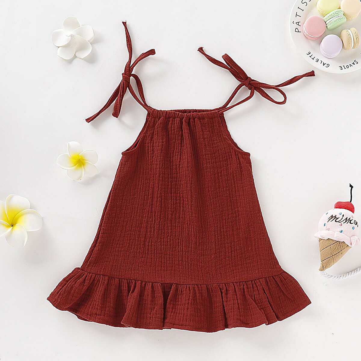 Summer Toddler Baby Girl Sleeveless Dress