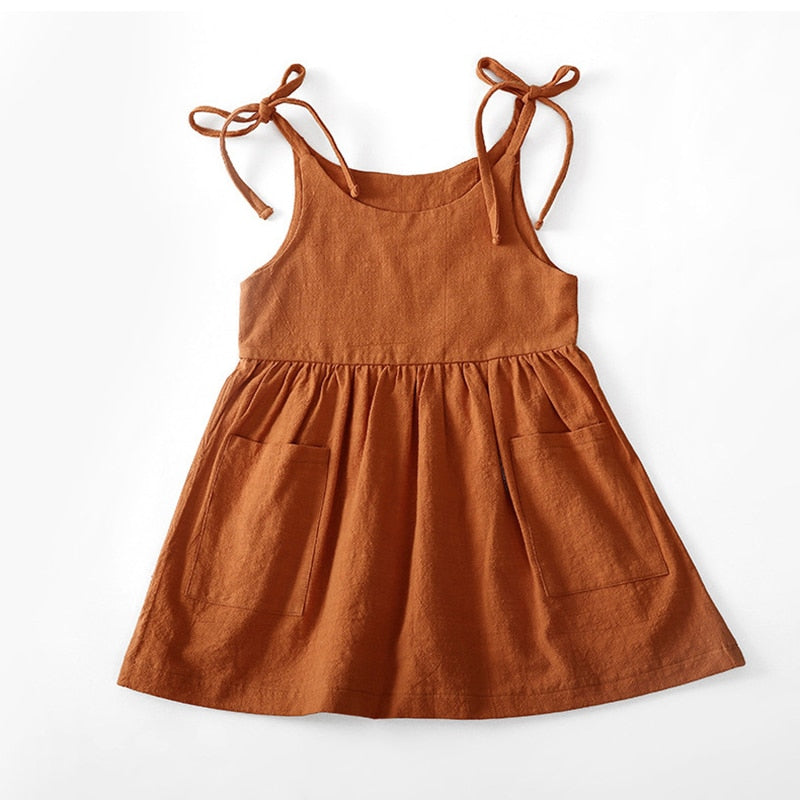 Children Girls Summer Casual Dress