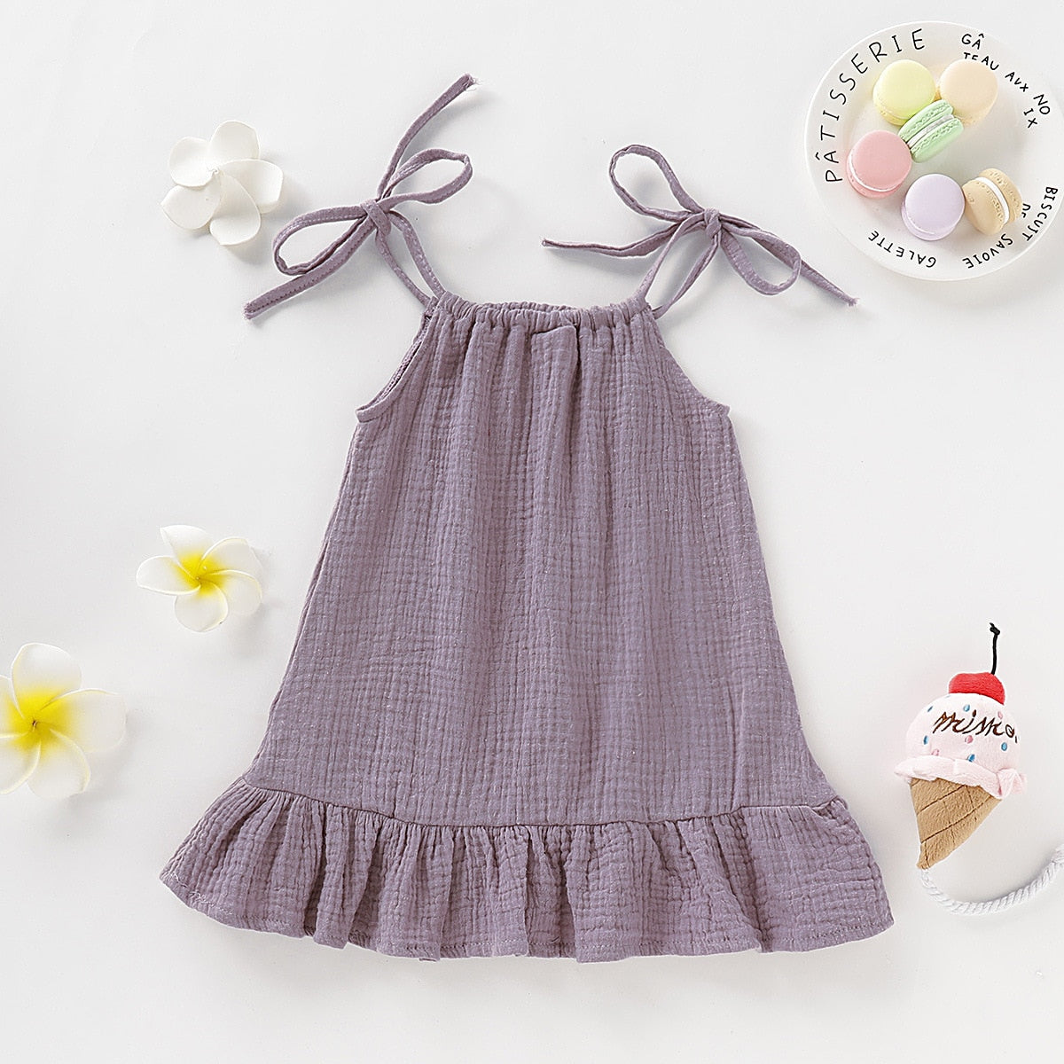 Summer Toddler Baby Girl Sleeveless Dress