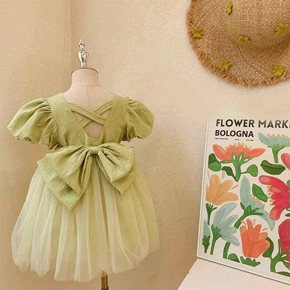 Floral Dress Fashion Dress Birthday Party Princess Dress
