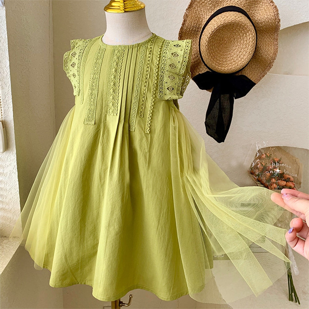 Floral Dress Fashion Dress Birthday Party Princess Dress