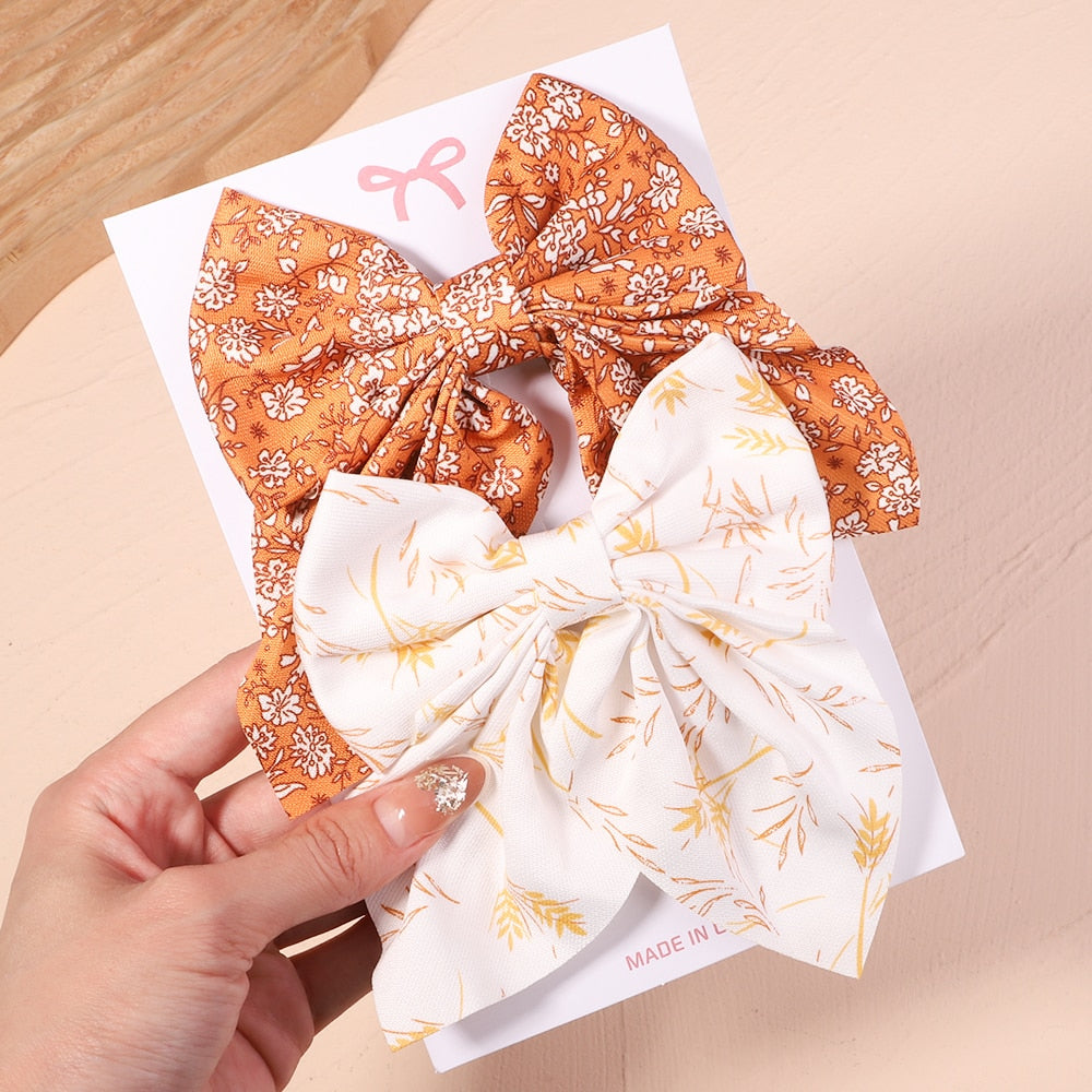2Pcs/set Women Girls Sweet  Hair Clips