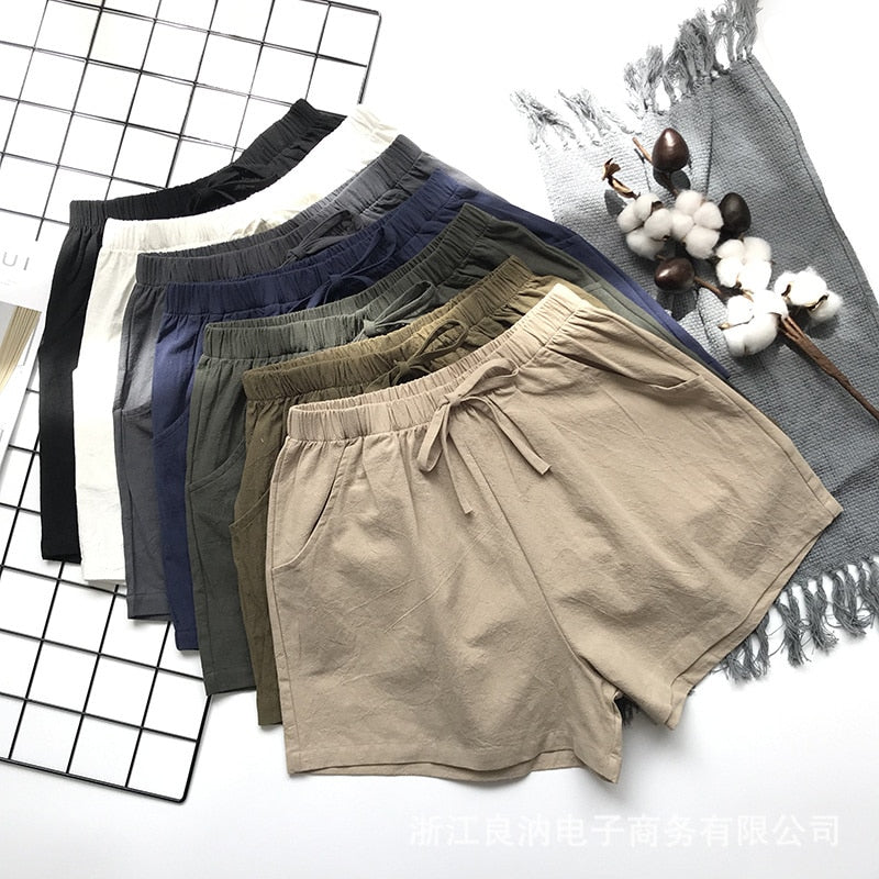 Cotton Shorts Women's Sports