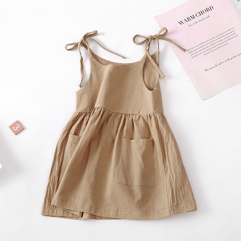 Children Girls Summer Casual Dress