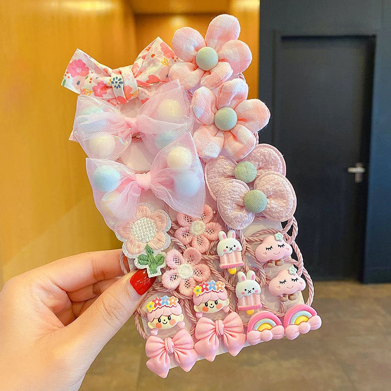 4/10/20 Pcs/Set New Baby Girl Cute Hair Bands
