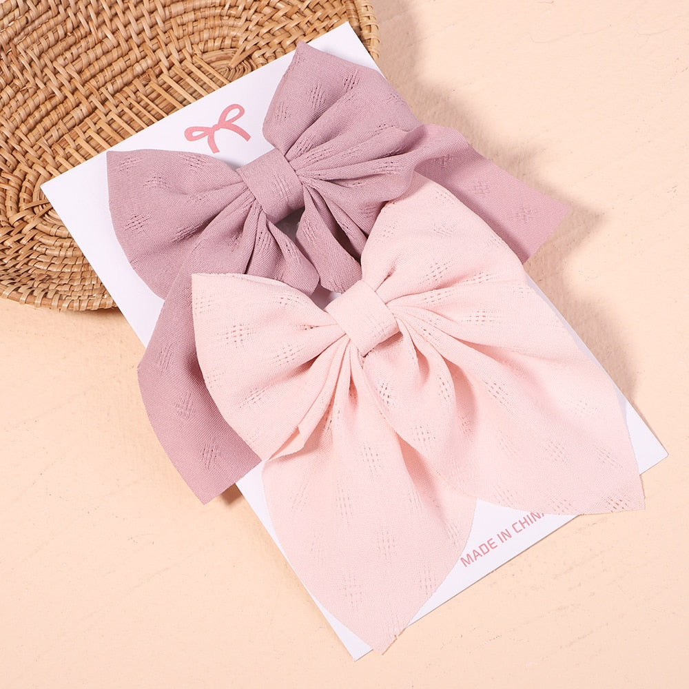 2Pcs/set Women Girls Sweet  Hair Clips