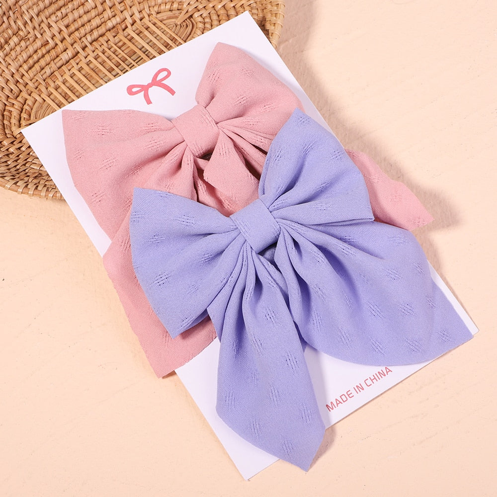 2Pcs/set Women Girls Sweet  Hair Clips