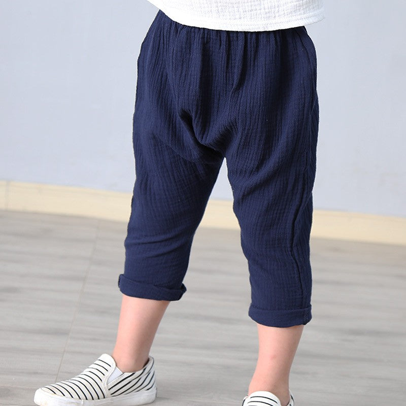 Kids Pants Boy Girl Summer