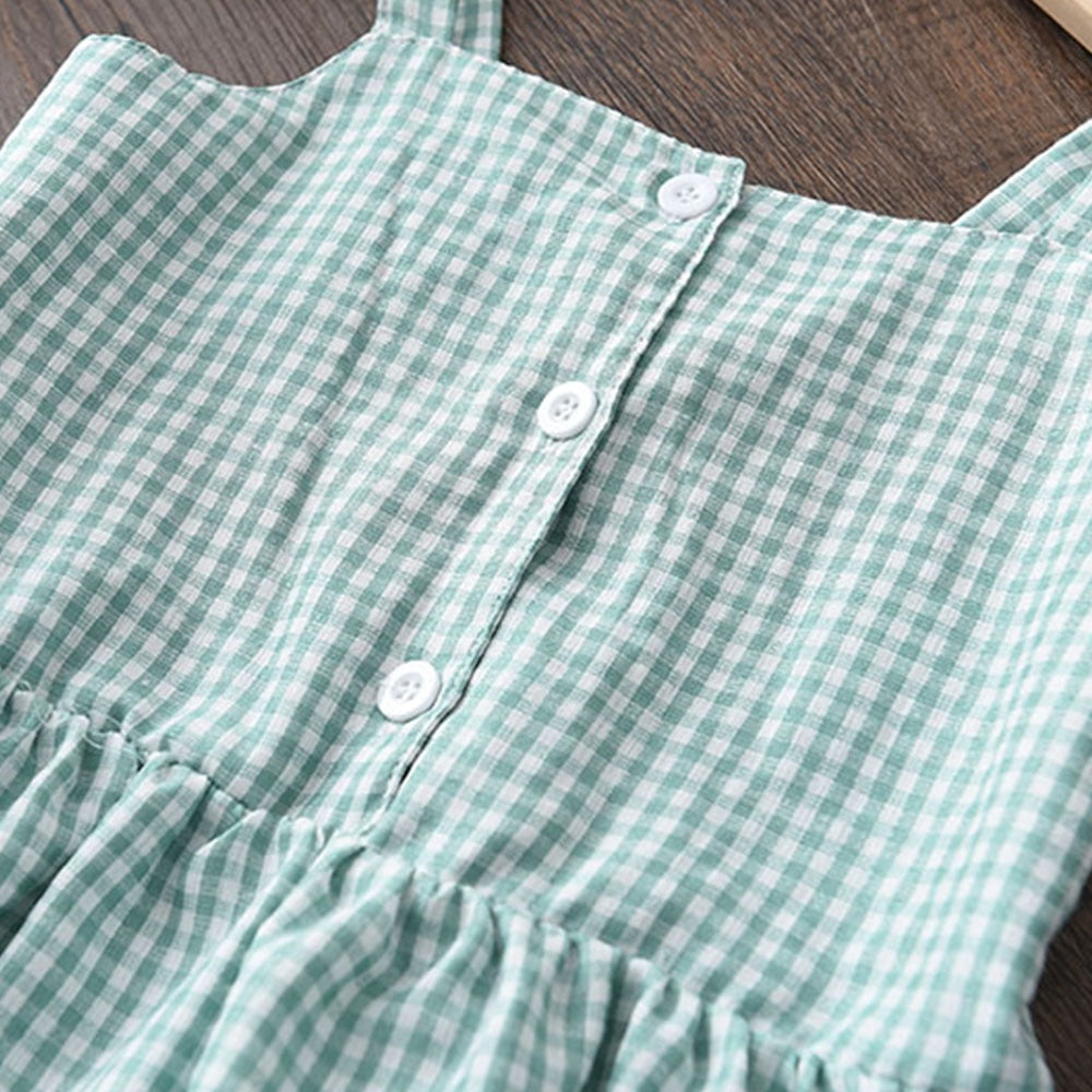 Summer Kids Clothes Floral Set