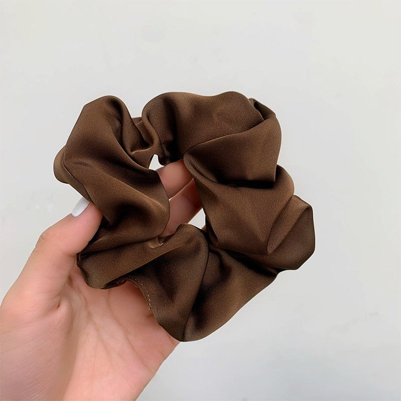 Newest Korean Woman Silk Elastics Hair Band