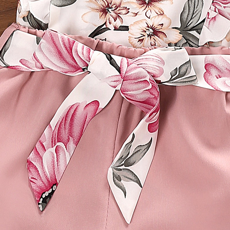 Baby Girl clothing suit summer floral print