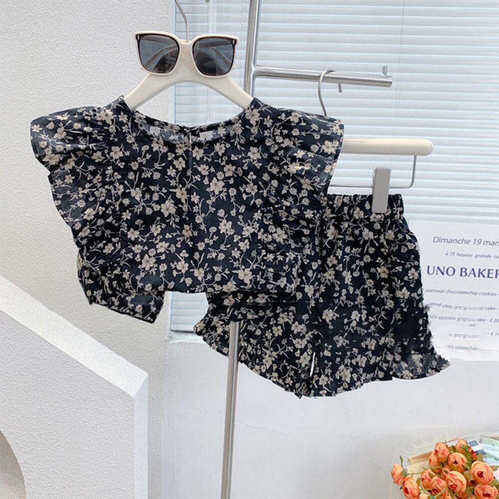 Girls Summer Suit Children