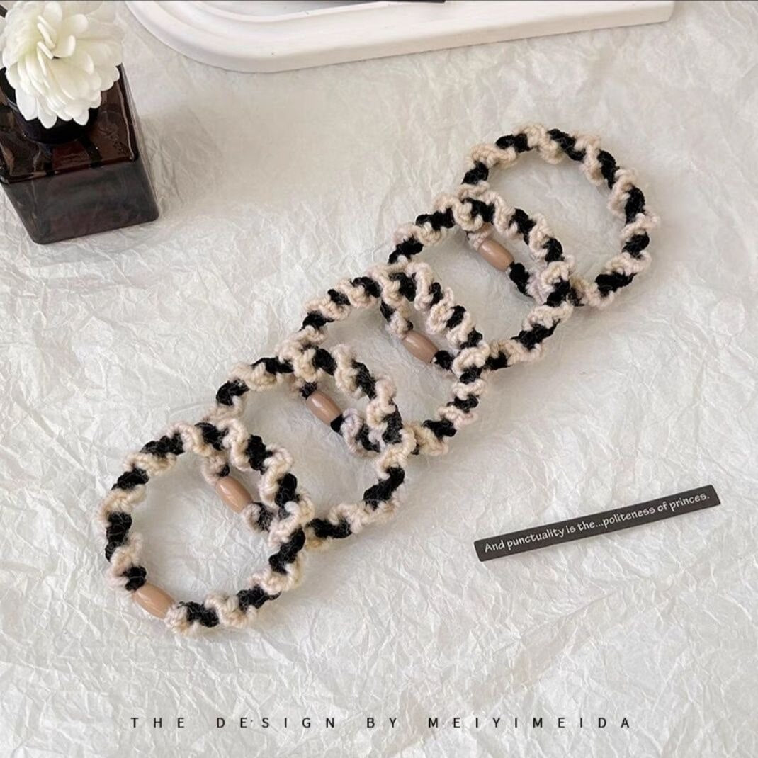 5Pcs Korean Strong Women Hair Scrunchies