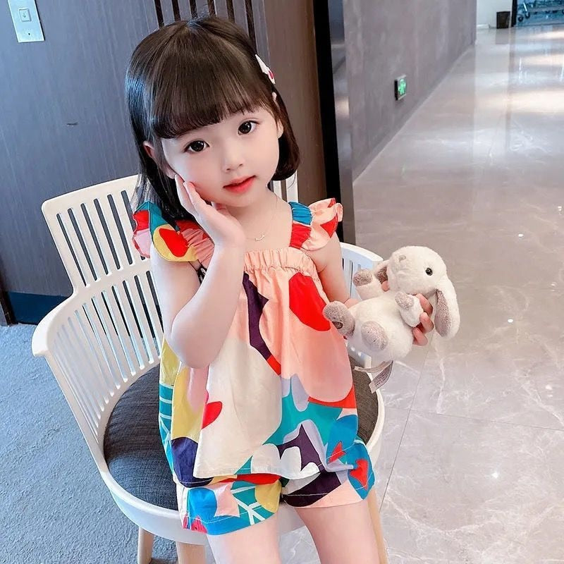 Summer Baby Girls Clothing Sets