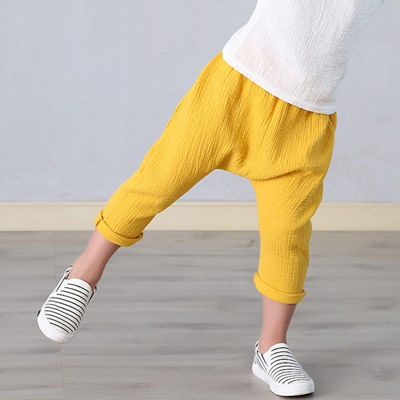 Kids Pants Boy Girl Summer