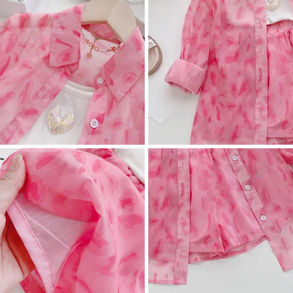 Girls Summer Suit Children