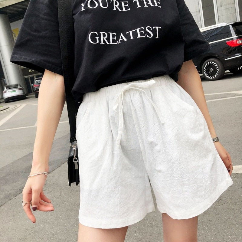 Cotton Shorts Women's Sports