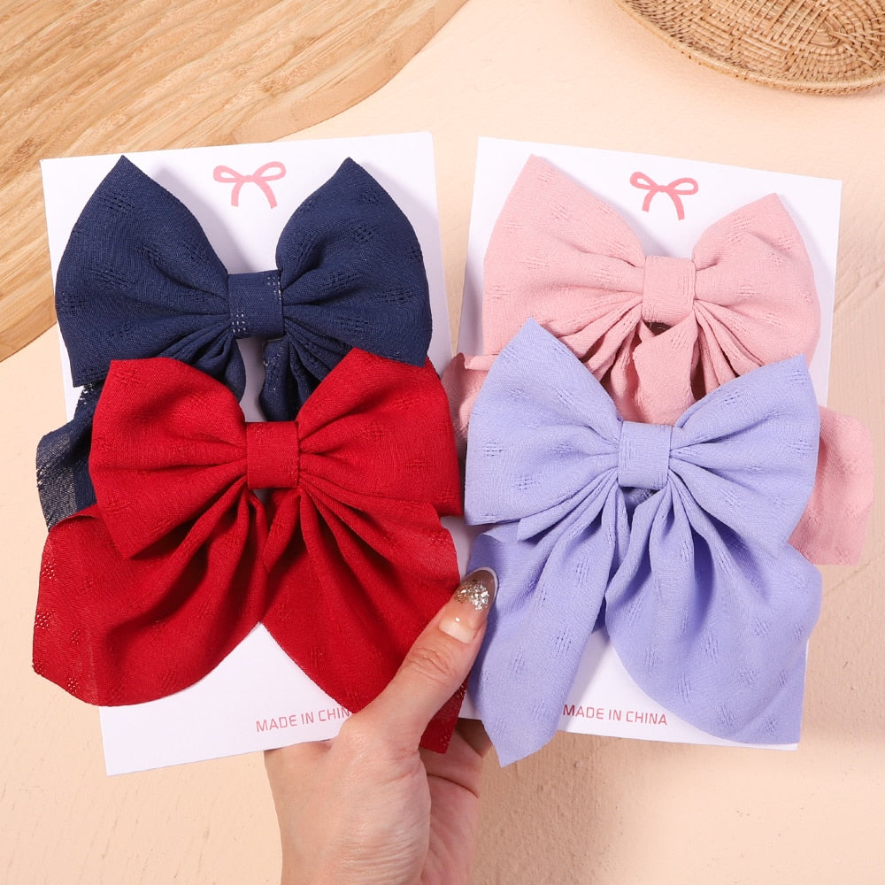 2Pcs/set Women Girls Sweet  Hair Clips