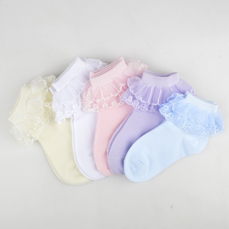 3 Pairs Cotton  Breathable Socks Children