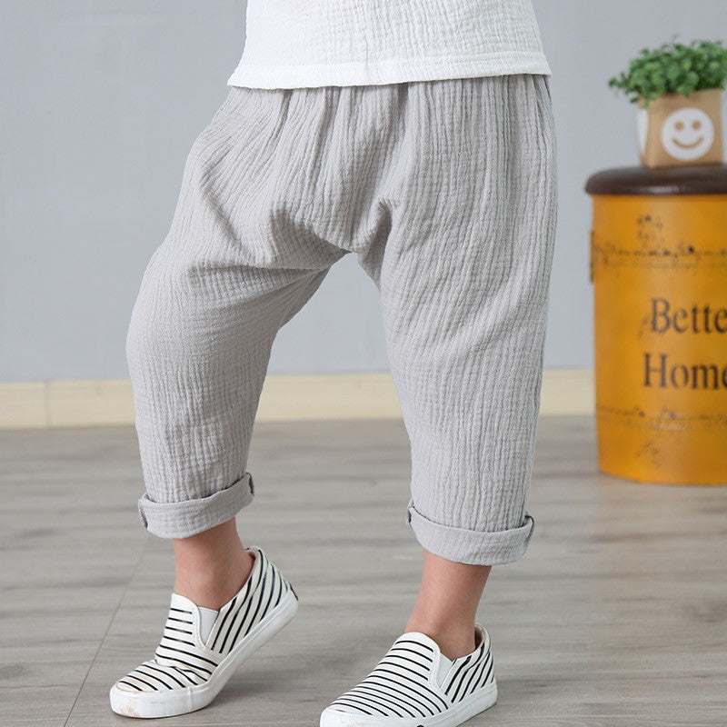 Kids Pants Boy Girl Summer
