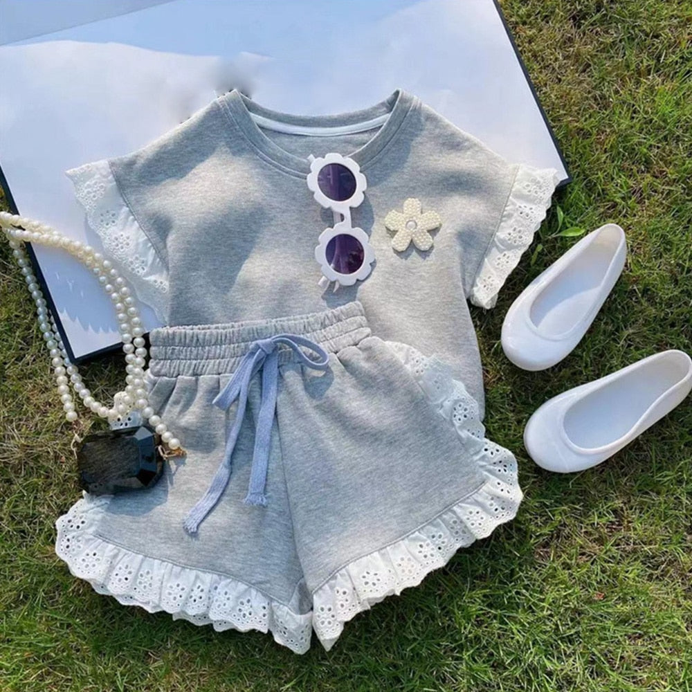 Girls Summer Suit Children
