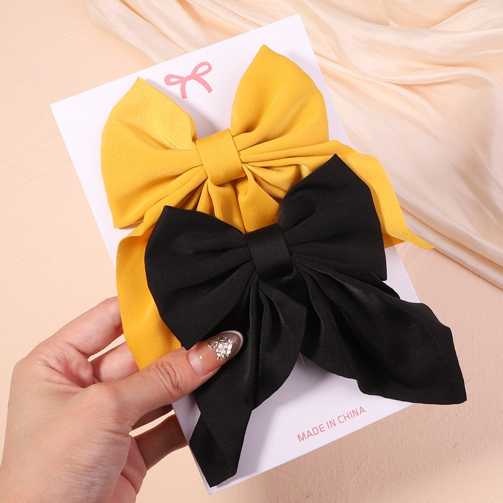 2Pcs/set Women Girls Sweet  Hair Clips
