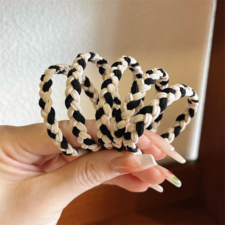 5Pcs Korean Strong Women Hair Scrunchies