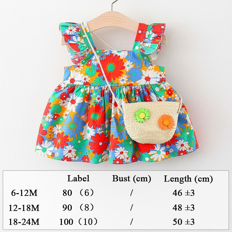Summer Clothes Baby Girl Beach Dresses Casual