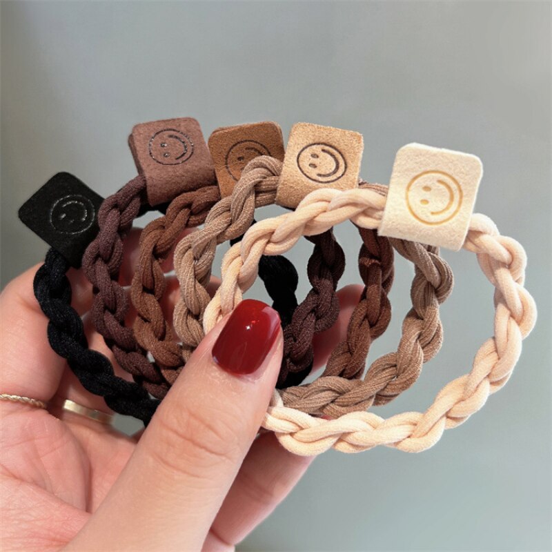 5Pcs Korean Strong Women Hair Scrunchies
