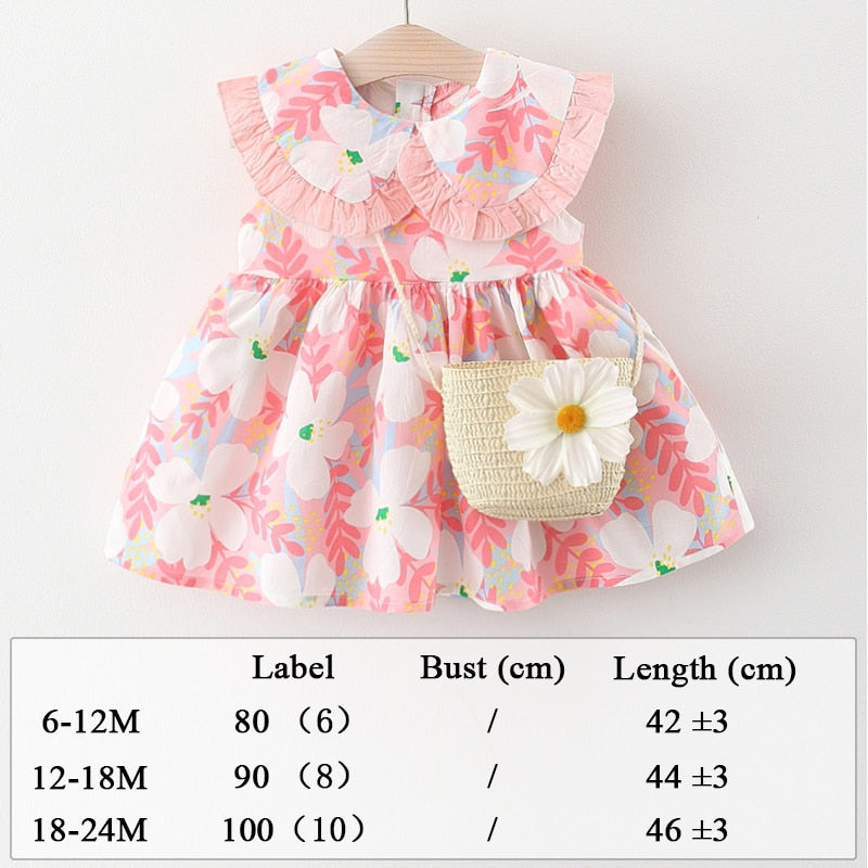 Summer Clothes Baby Girl Beach Dresses Casual