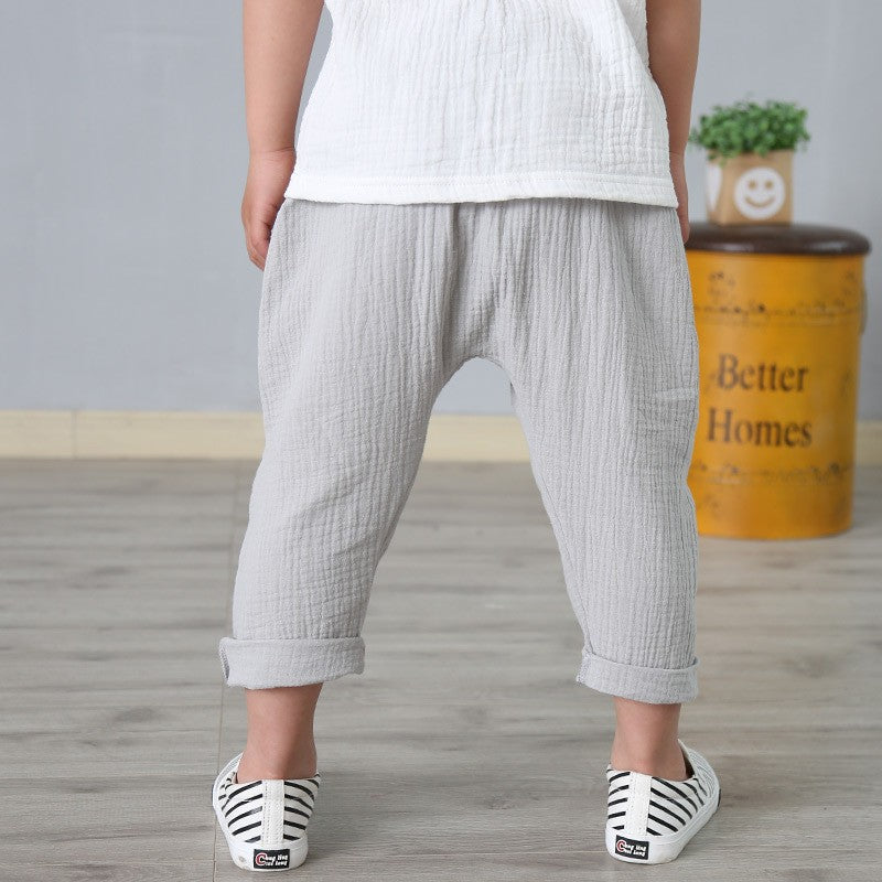 Kids Pants Boy Girl Summer