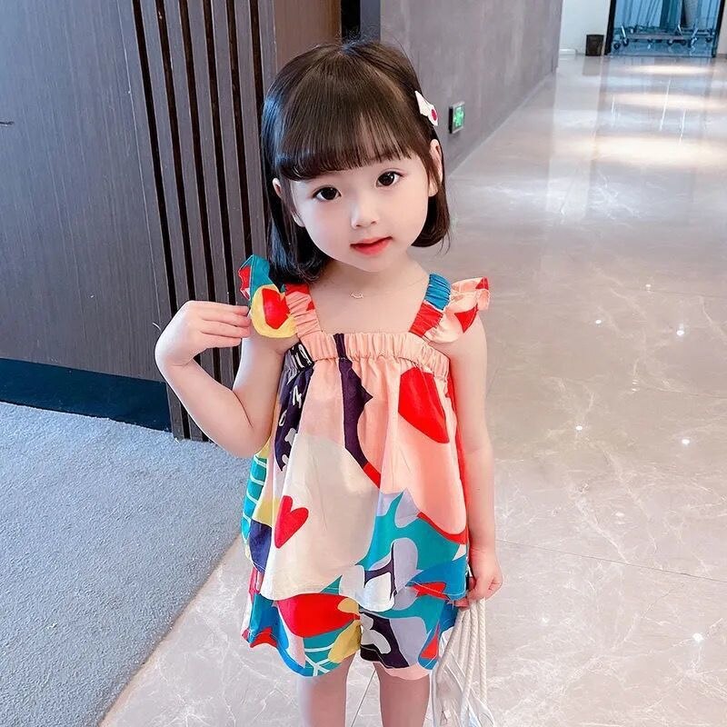 Summer Baby Girls Clothing Sets