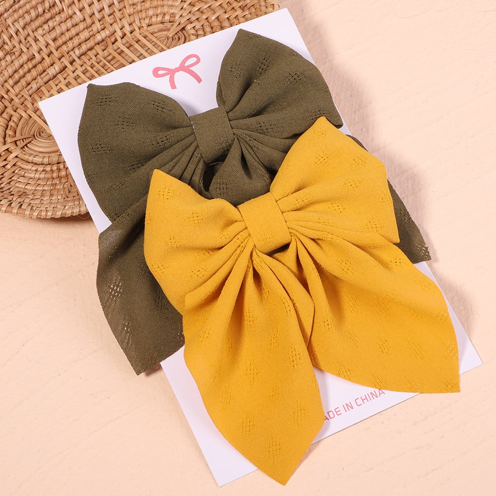 2Pcs/set Women Girls Sweet  Hair Clips