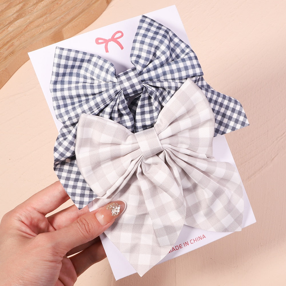 2Pcs/set Women Girls Sweet  Hair Clips