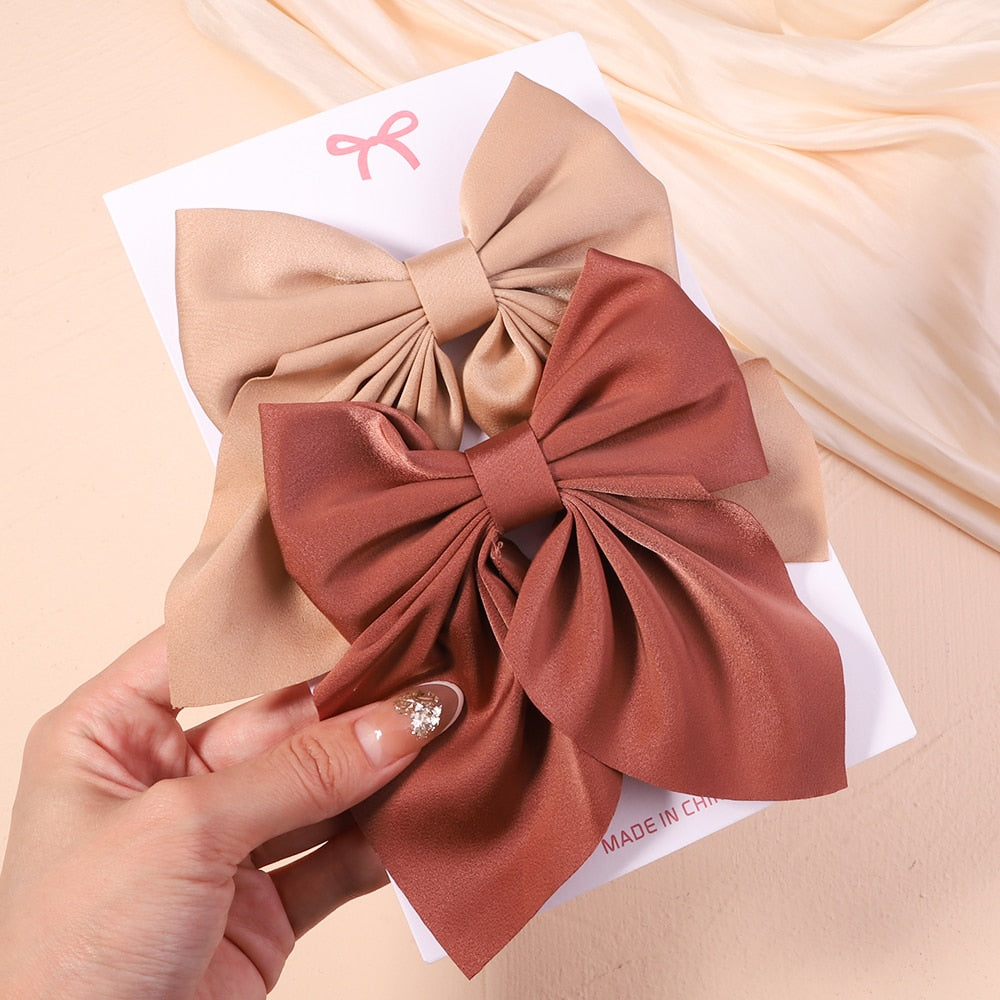 2Pcs/set Women Girls Sweet  Hair Clips