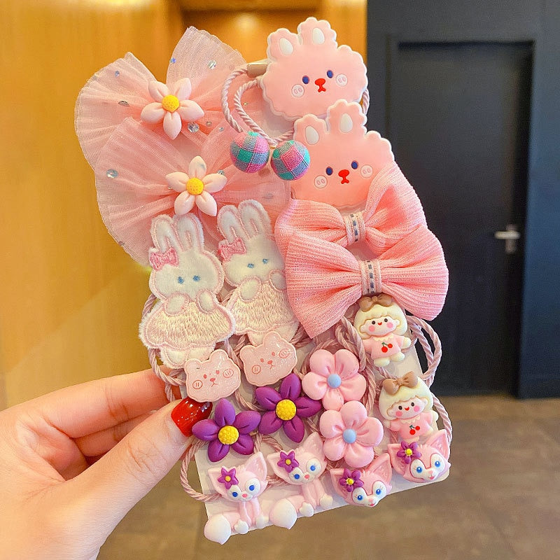 4/10/20 Pcs/Set New Baby Girl Cute Hair Bands