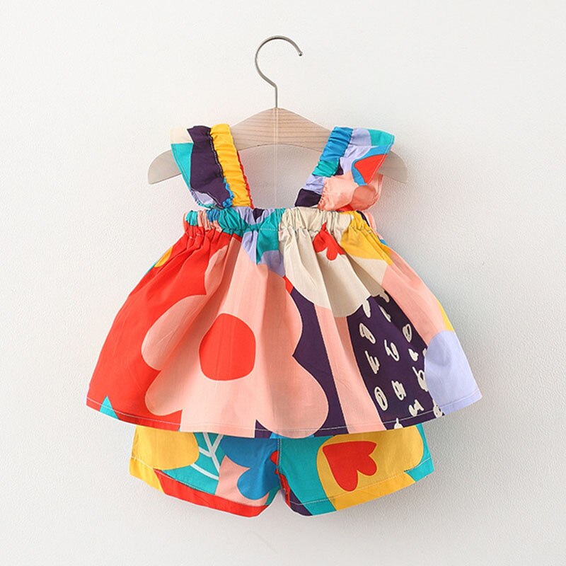 Summer Baby Girls Clothing Sets